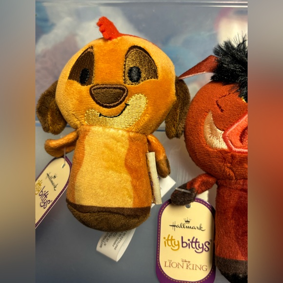 Timon & Pumba Itty Bittys Hallmark BNWT - Picture 3 of 9